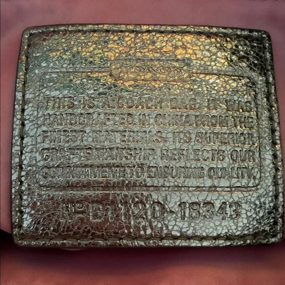 Rare Coach Poppy Ltd Ed. Patchwork Shoulder Bag - Picture 7 of 10